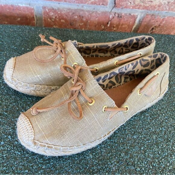 SPERRY TOP-SIDER KATAMA Espadrille Boat Shoe Sandal Size 5.5 - Picture 6 of 15